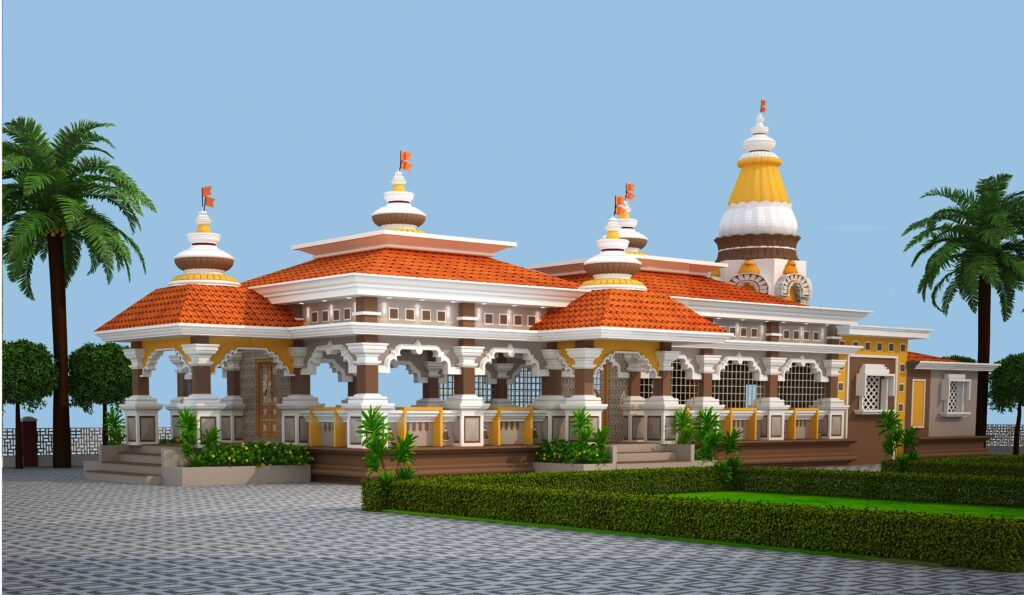 Gram Mandir- Temple Construction, Guhagar, Ratnagiri, Maharashtra