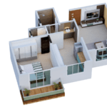 1BHK plan