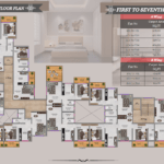 FIRST TO SEVENTH FLOOR PLAN