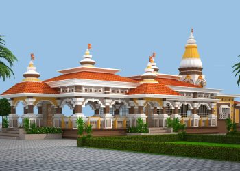 Gram Mandir- Temple Construction, Guhagar, Ratnagiri, Maharashtra